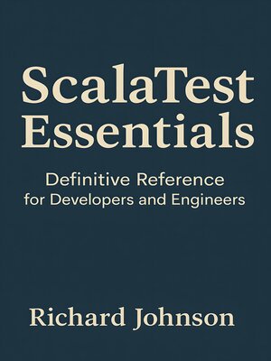 cover image of ScalaTest Essentials
